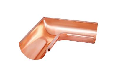 картинка Угол желоба внутренний 90 градусов d=125 медь классик, kupfer classic Aquasystem