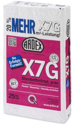 картинка Эластичный клей ARDEX X 7G, 25 кг