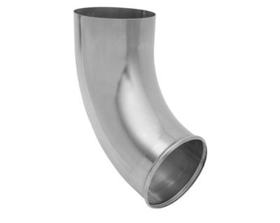 картинка Отвод трубы d=100  PE, медно-коричневый, RAL 8004 Aquasystem