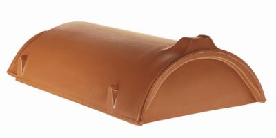 картинка Начальная коньковая черепица PP, Premion натурально-красный, naturrot Creaton