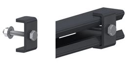 картинка Неразъемный стопор тележки Темно-серый, RAL 7016 ORIMA