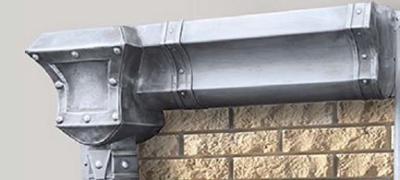 картинка Воронка сливная, интегрированная в желоб, сталь с покрытием