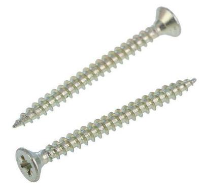 картинка Шуруп универс. 4,0х50 потай., крупная резьба цинк 