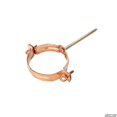 картинка Хомут трубы круглый 100 мм со штифтом медь классик, kupfer classic Zambelli