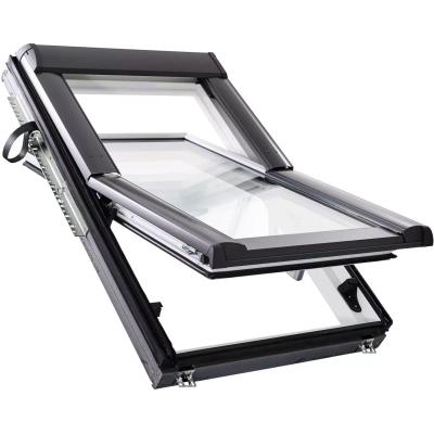 картинка Окно мансардное Designo R68 K200 WD с термоблоком, ПВХ (однокамерное, среднеповоротное), 74*140